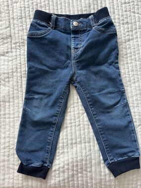 Levi’s Dark Blue Pull-On Jogger Jeans